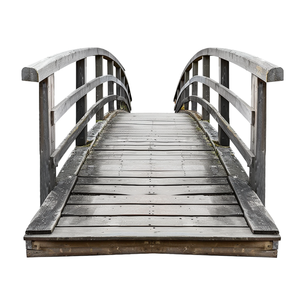 Footbridge isolated on a transparent background png