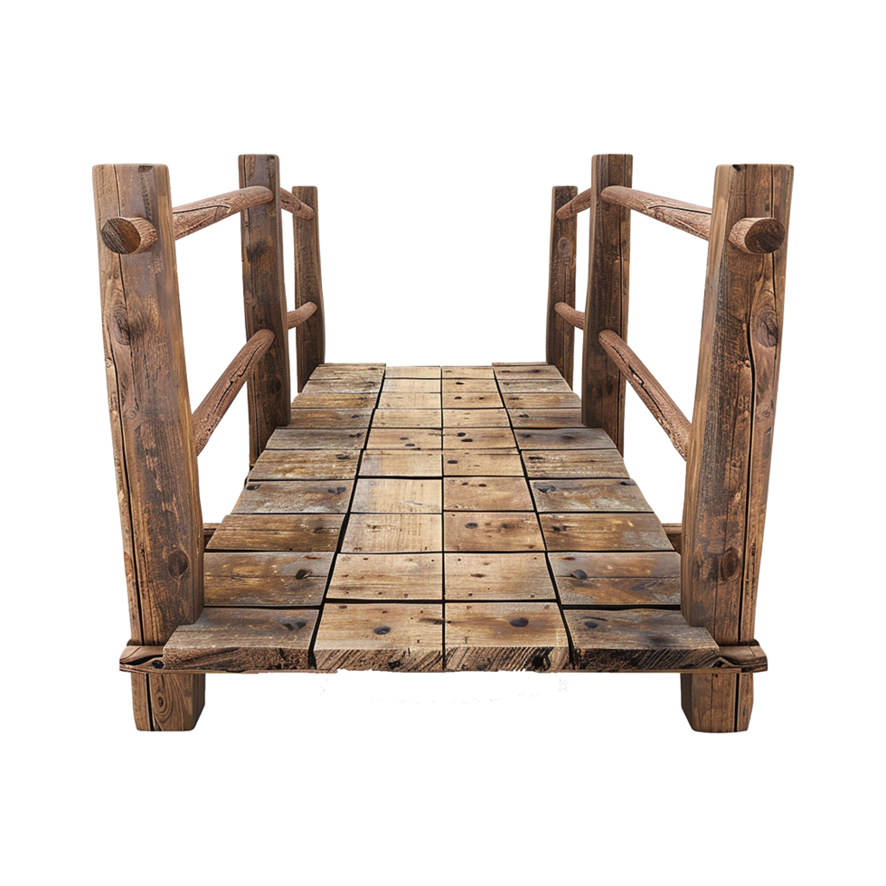 Footbridge isolated on a transparent background png