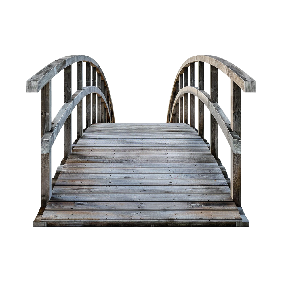 Footbridge isolated on a transparent background png