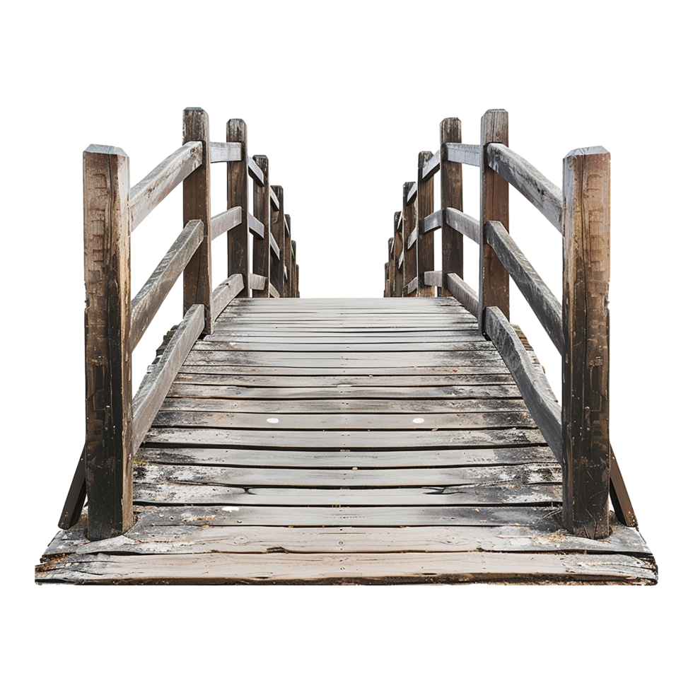 Footbridge isolated on a transparent background png