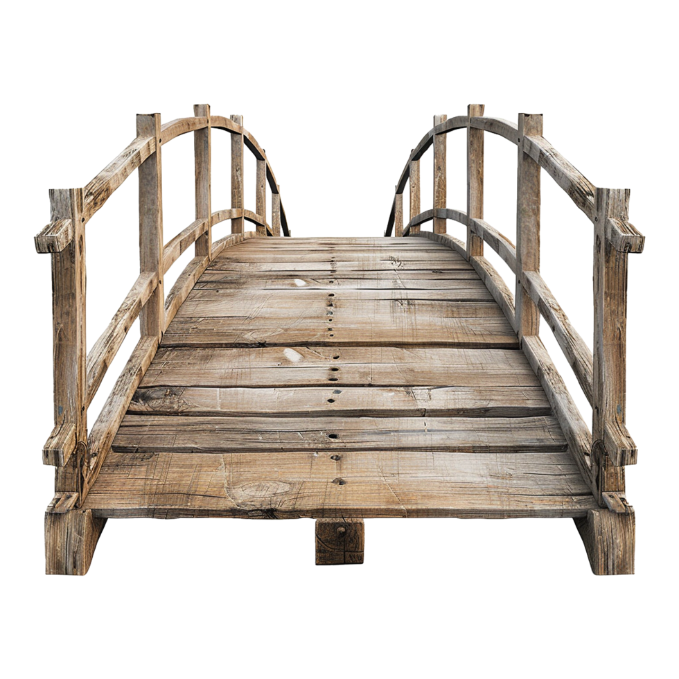 Footbridge isolated on a transparent background png