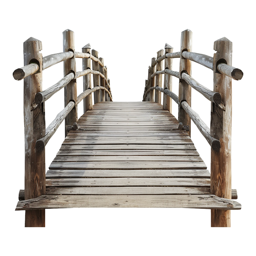 Footbridge isolated on a transparent background png
