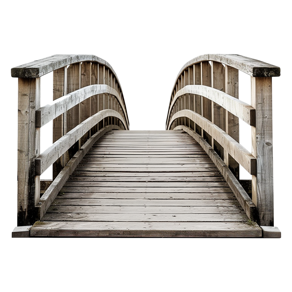 Footbridge isolated on a transparent background png