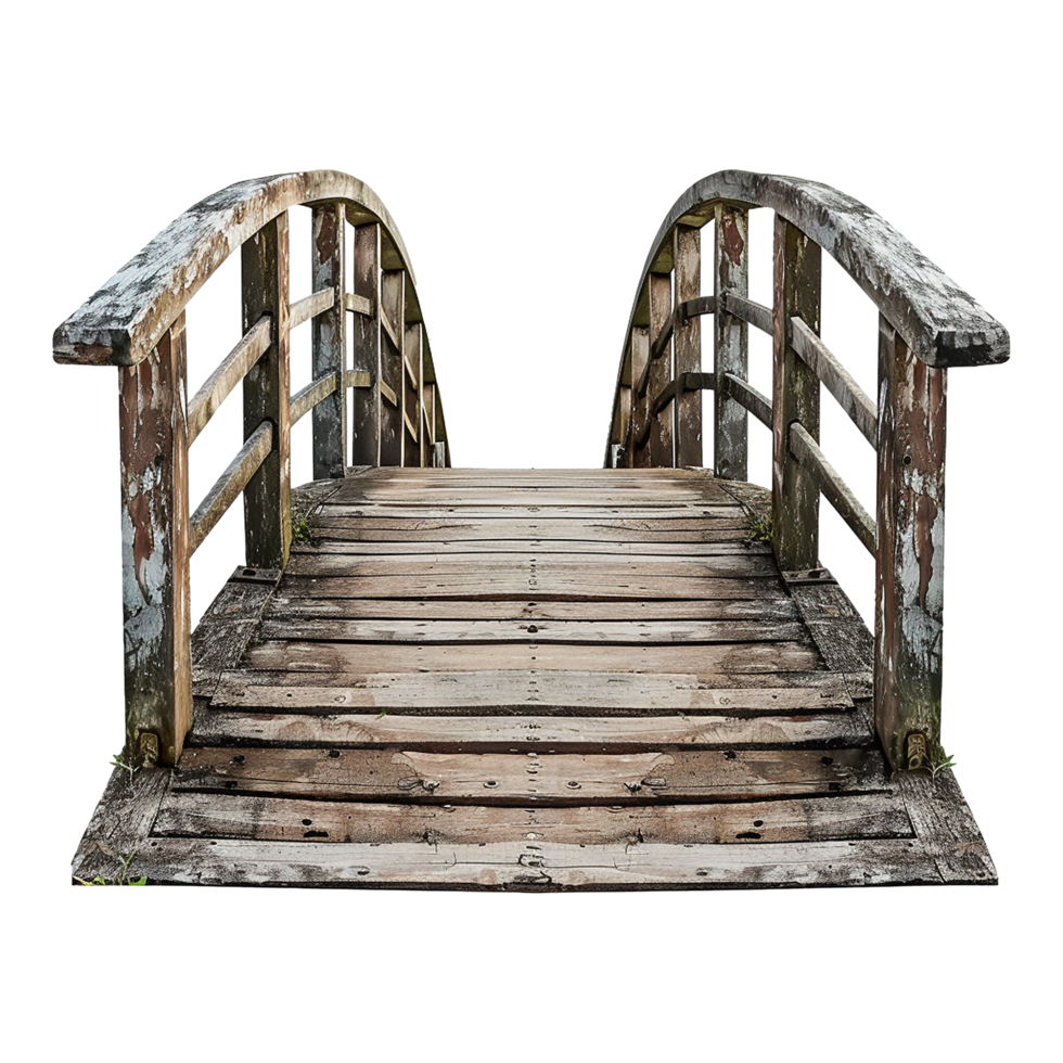 Footbridge isolated on a transparent background png