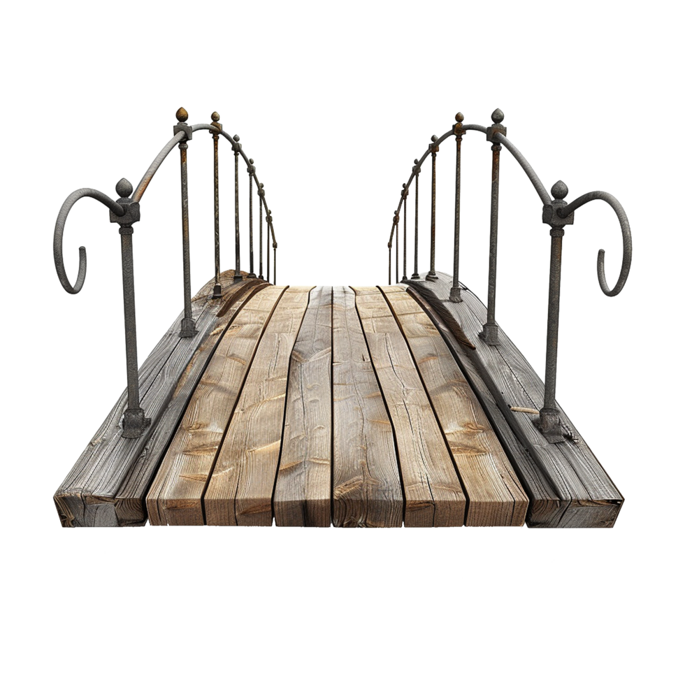 Footbridge isolated on a transparent background png