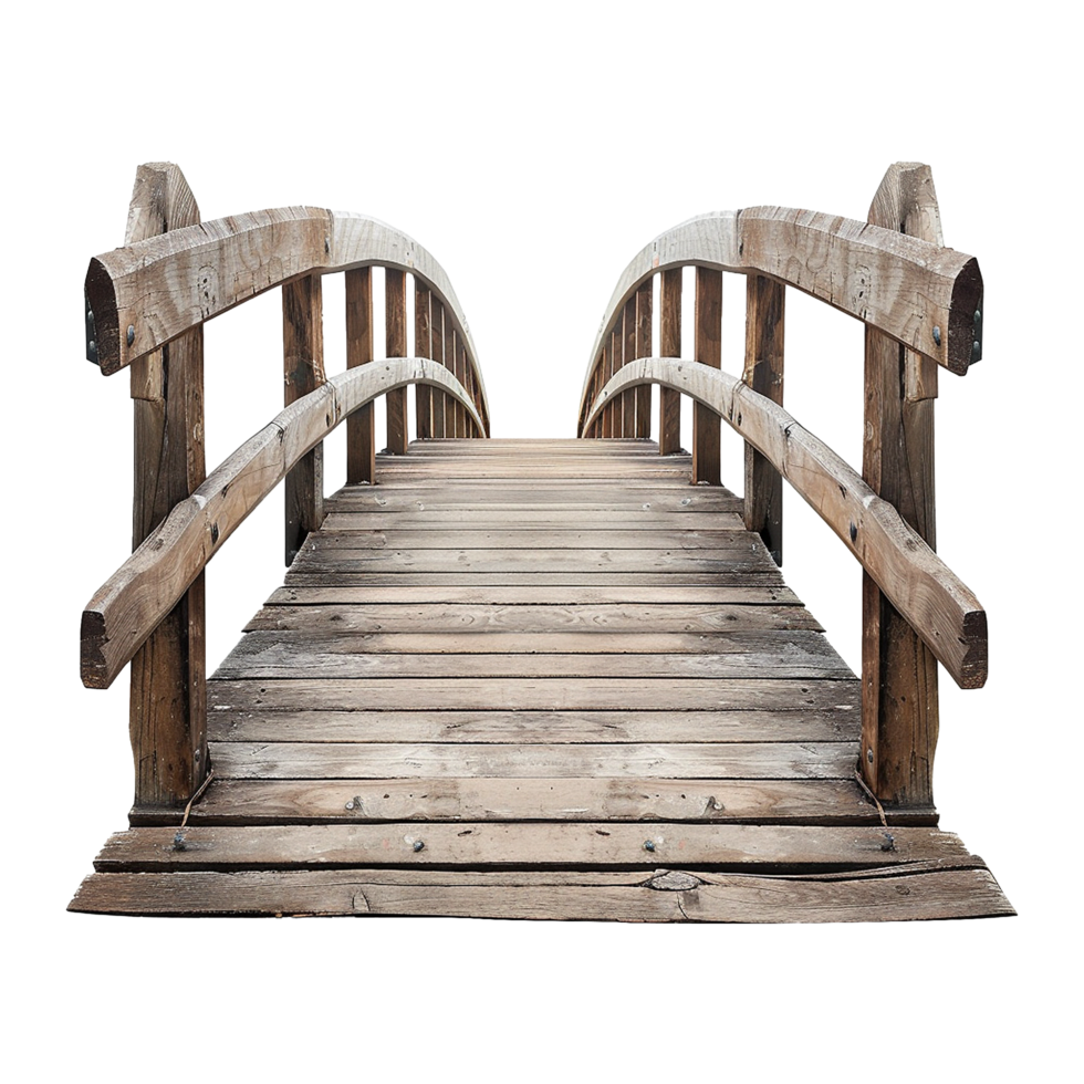Footbridge isolated on a transparent background png