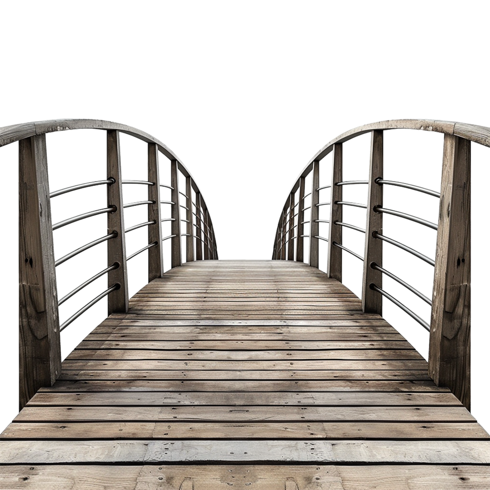 Footbridge isolated on a transparent background png