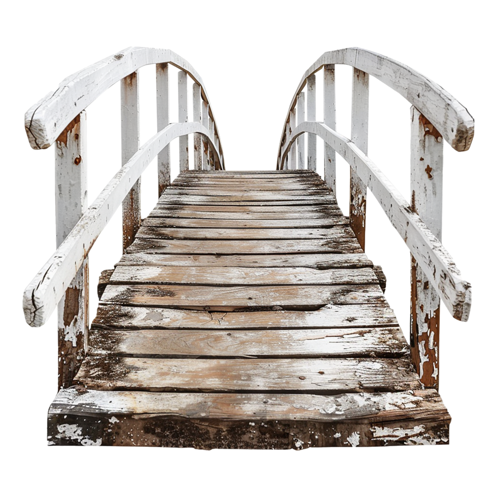 Footbridge isolated on a transparent background png