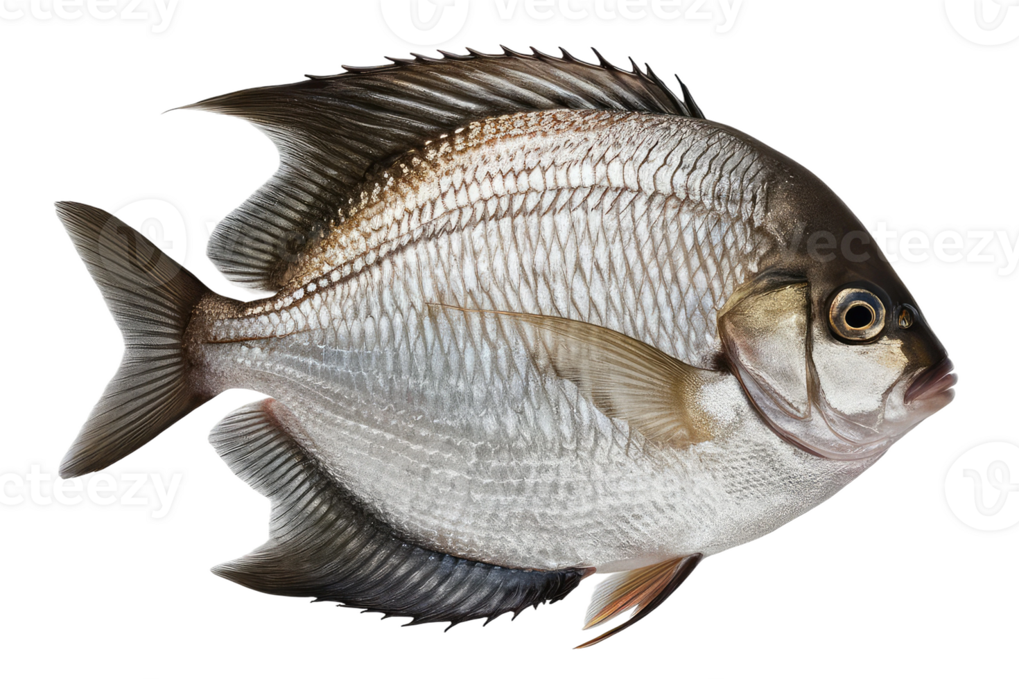 Scup Fish on Transparent Background png