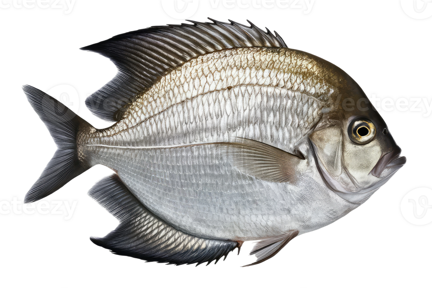 Scup Fish on Transparent Background png