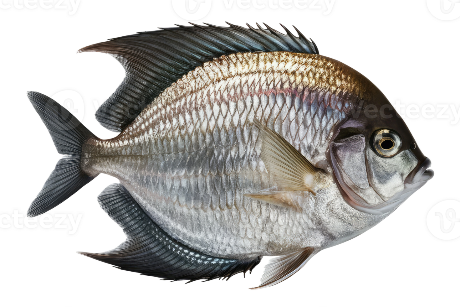 Scup Fish on Transparent Background png