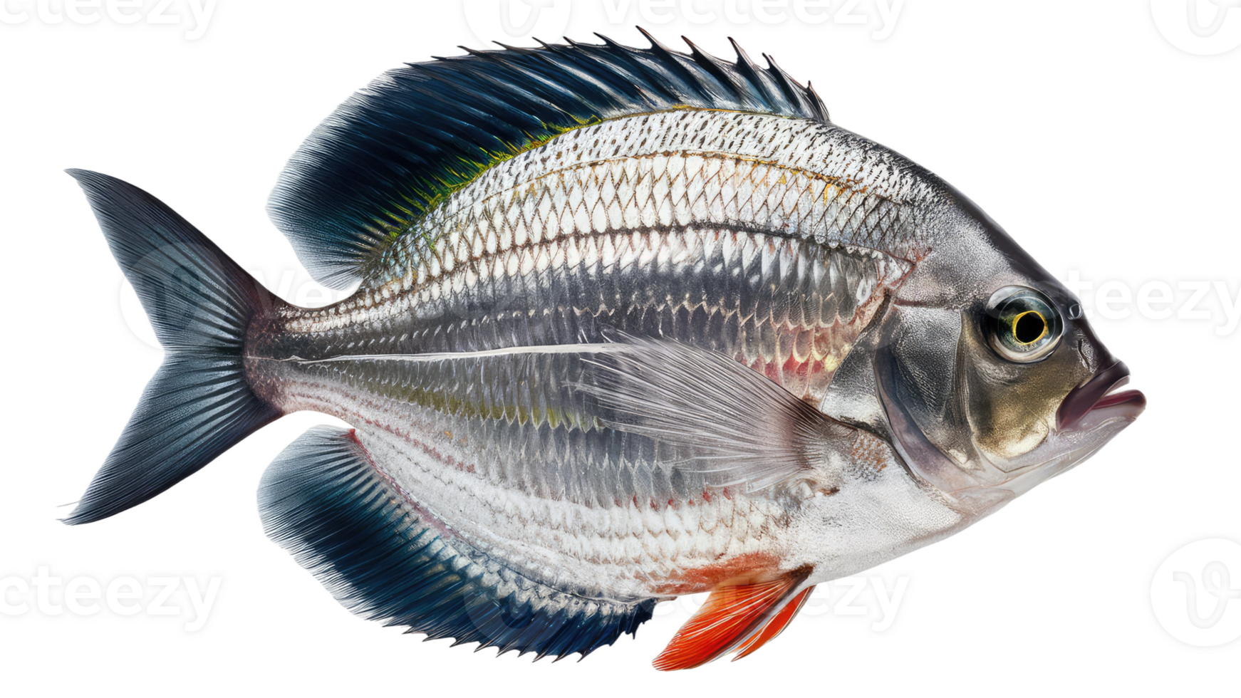 Scup Fish on Transparent Background png