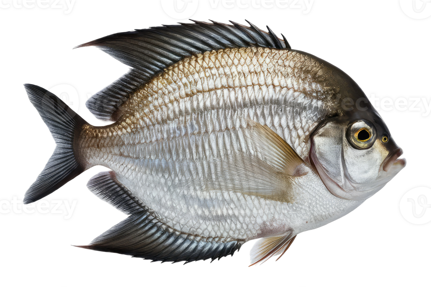 Scup Fish on Transparent Background png