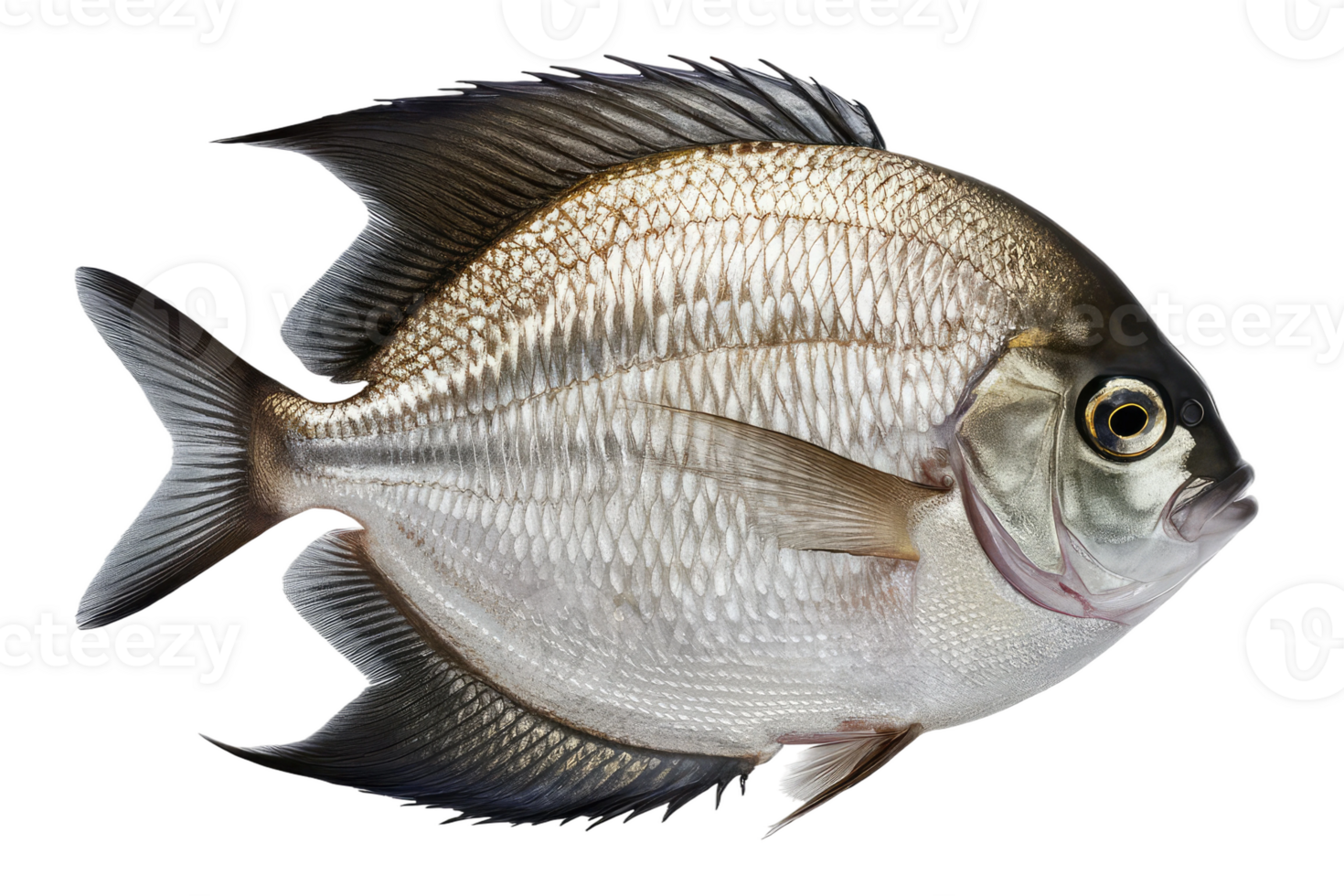 Scup Fish on Transparent Background png