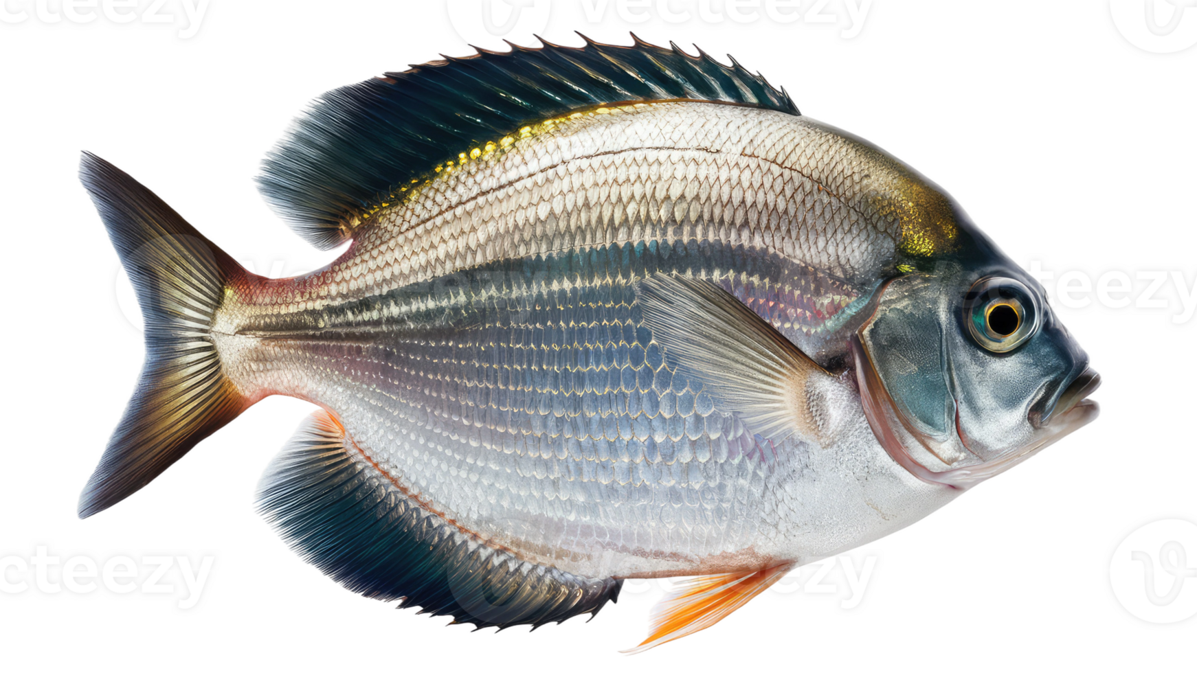 Scup Fish on Transparent Background png