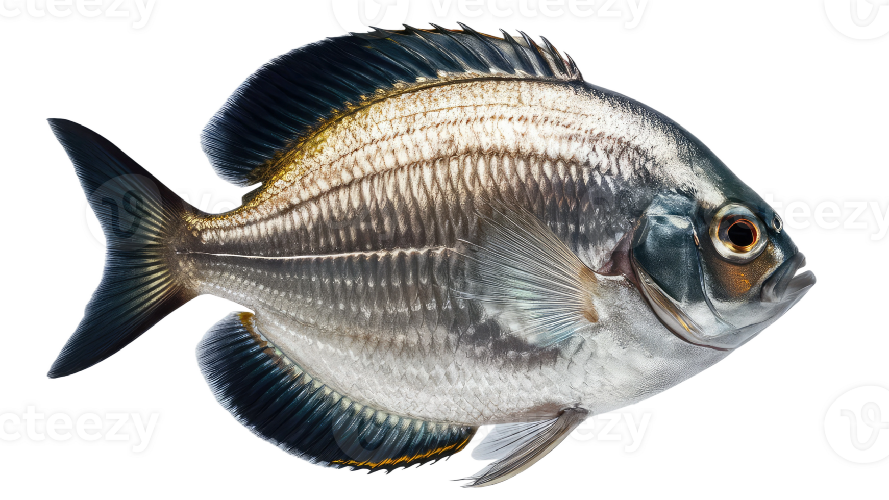 Scup Fish on Transparent Background png
