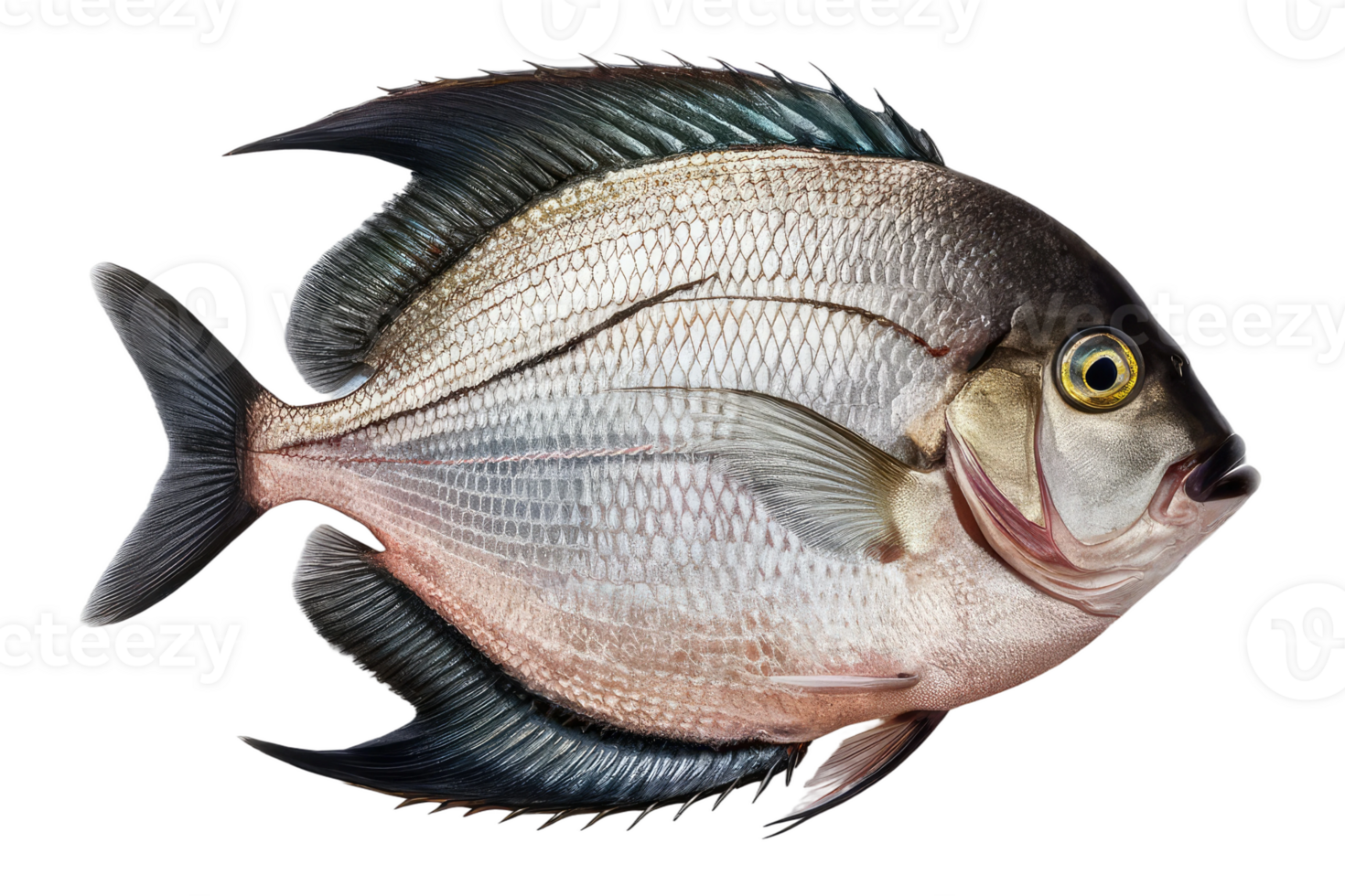 Scup Fish on Transparent Background png