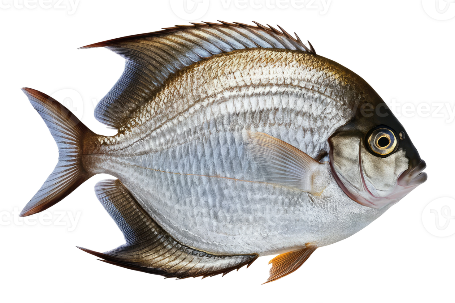Scup Fish on Transparent Background png