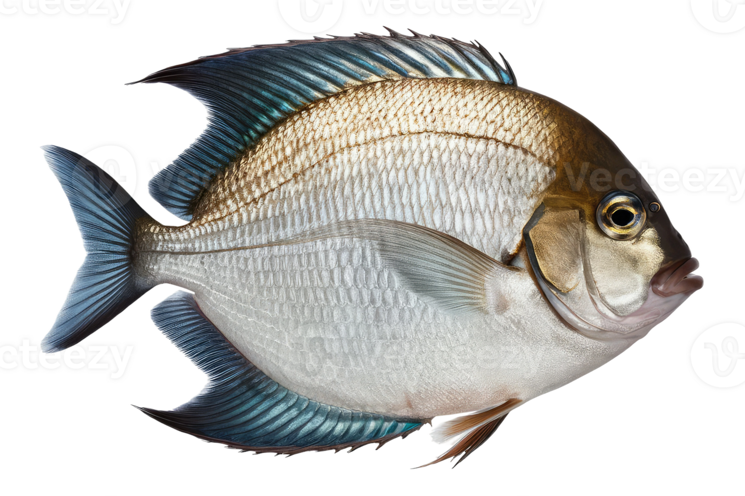 Scup Fish on Transparent Background png