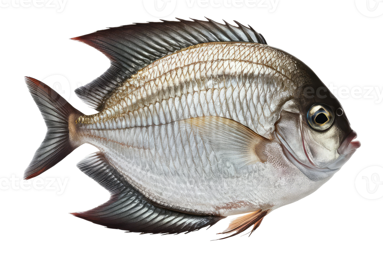 Scup Fish on Transparent Background png