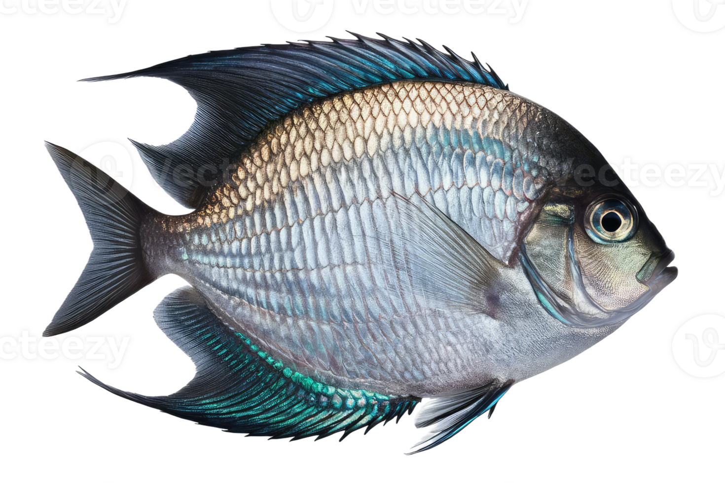 Scup Fish on Transparent Background png