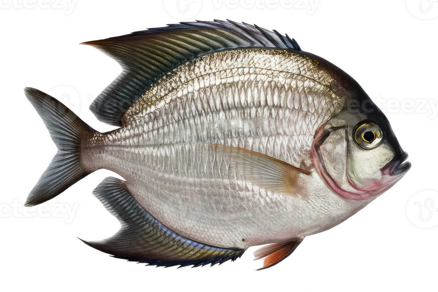 Scup Fish on Transparent Background png