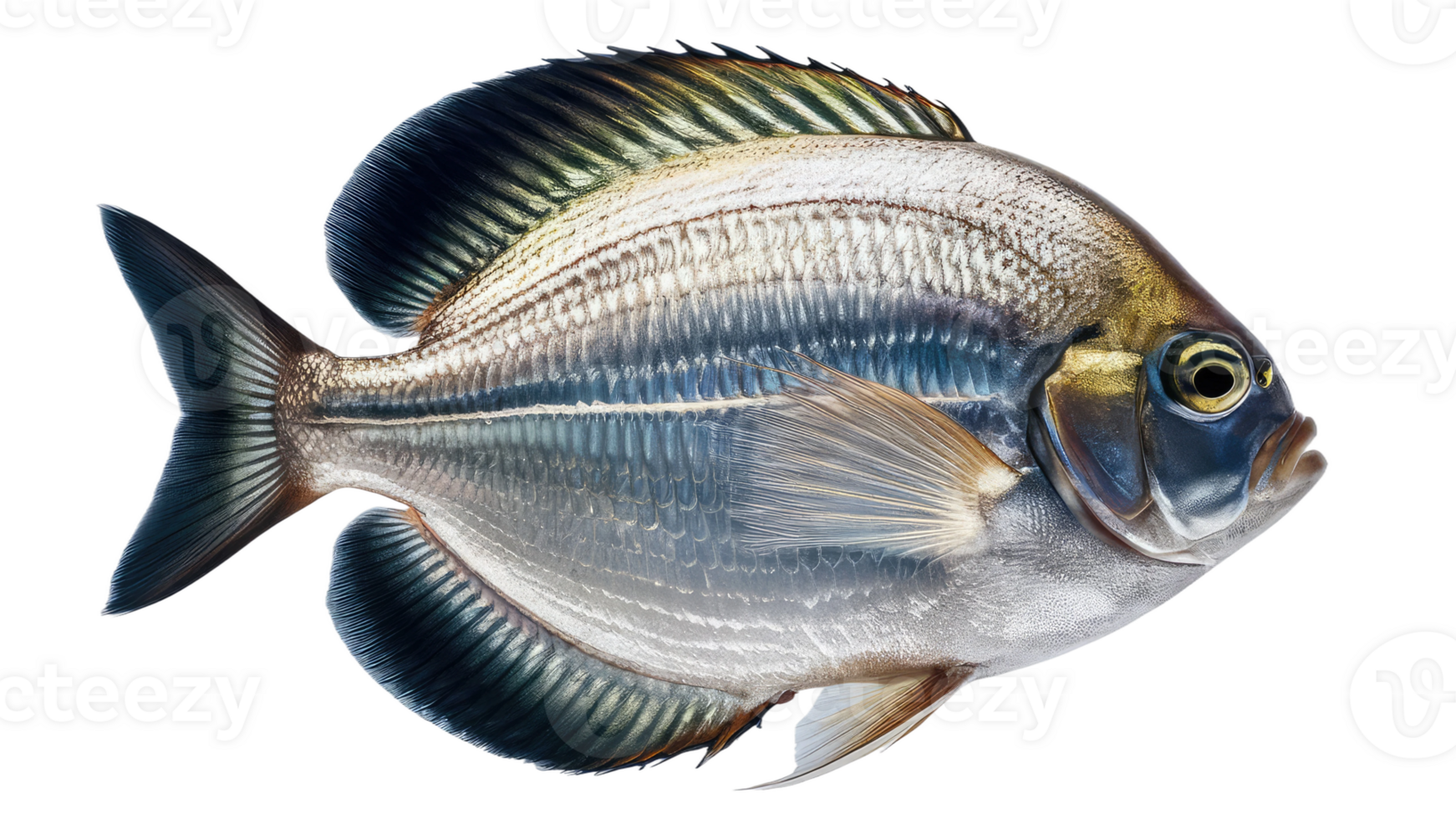 Scup Fish on Transparent Background png