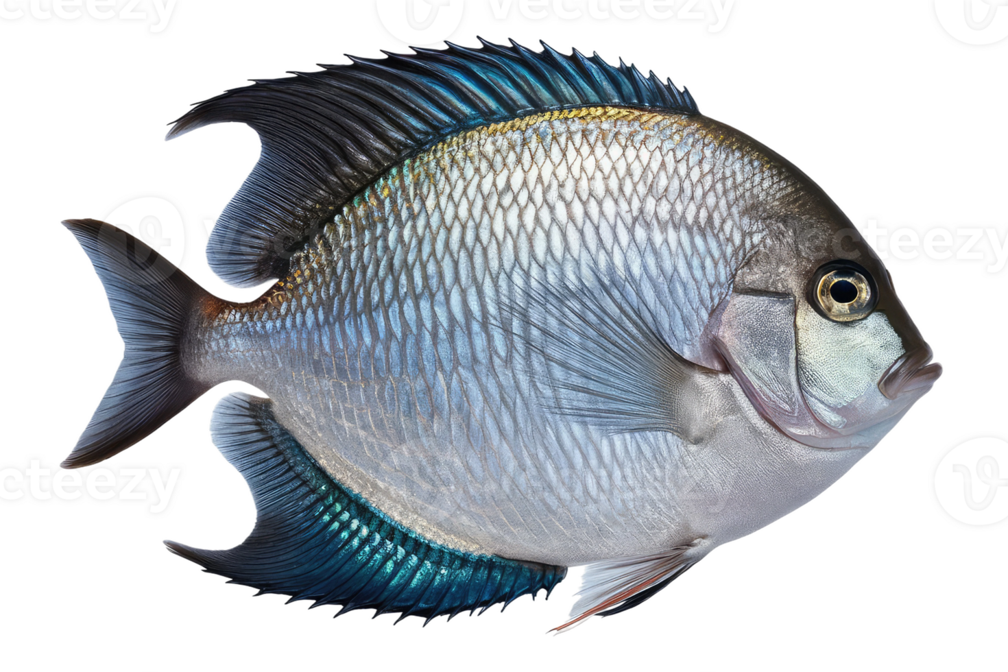 Scup Fish on Transparent Background png