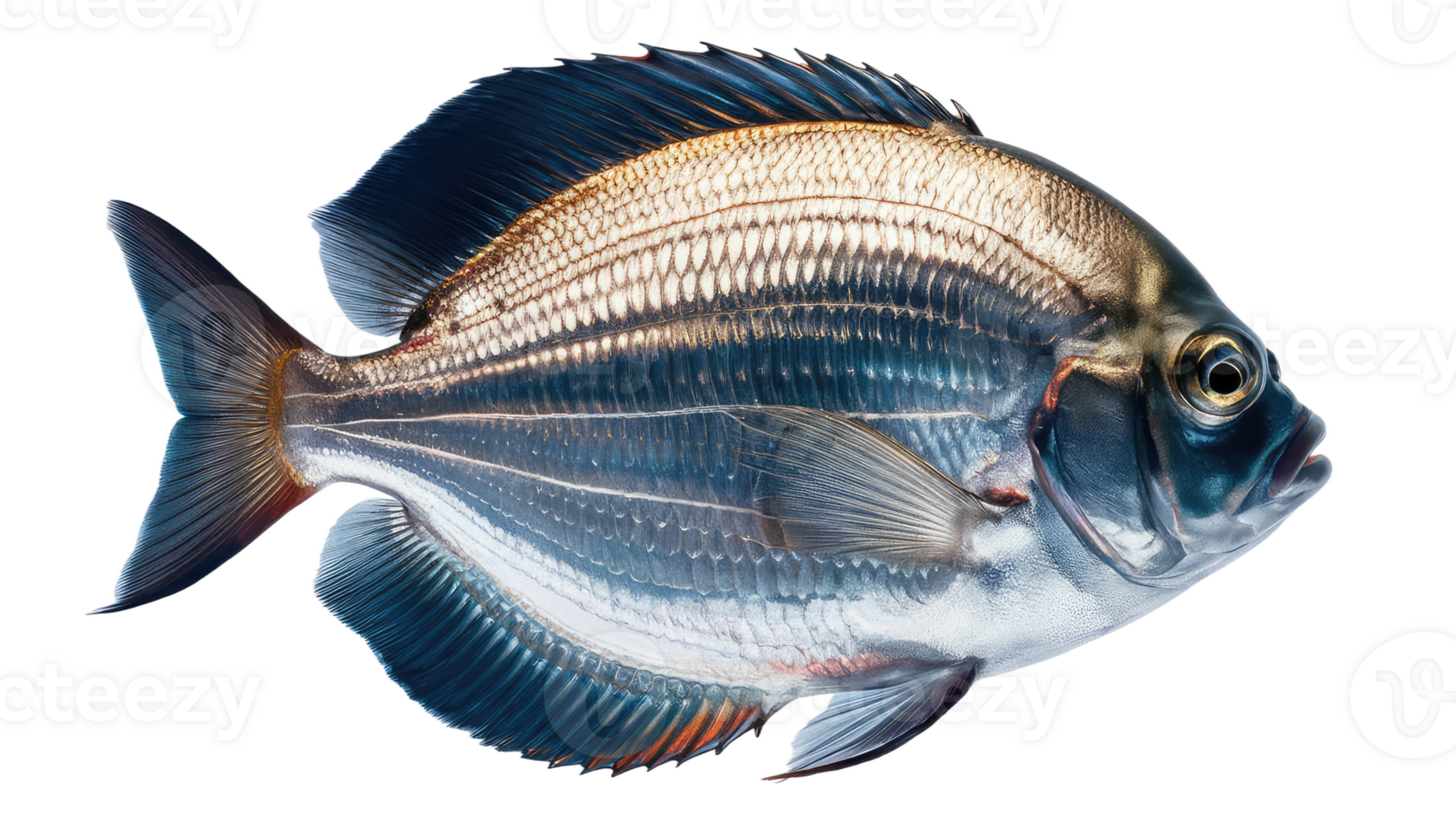 Scup Fish on Transparent Background png