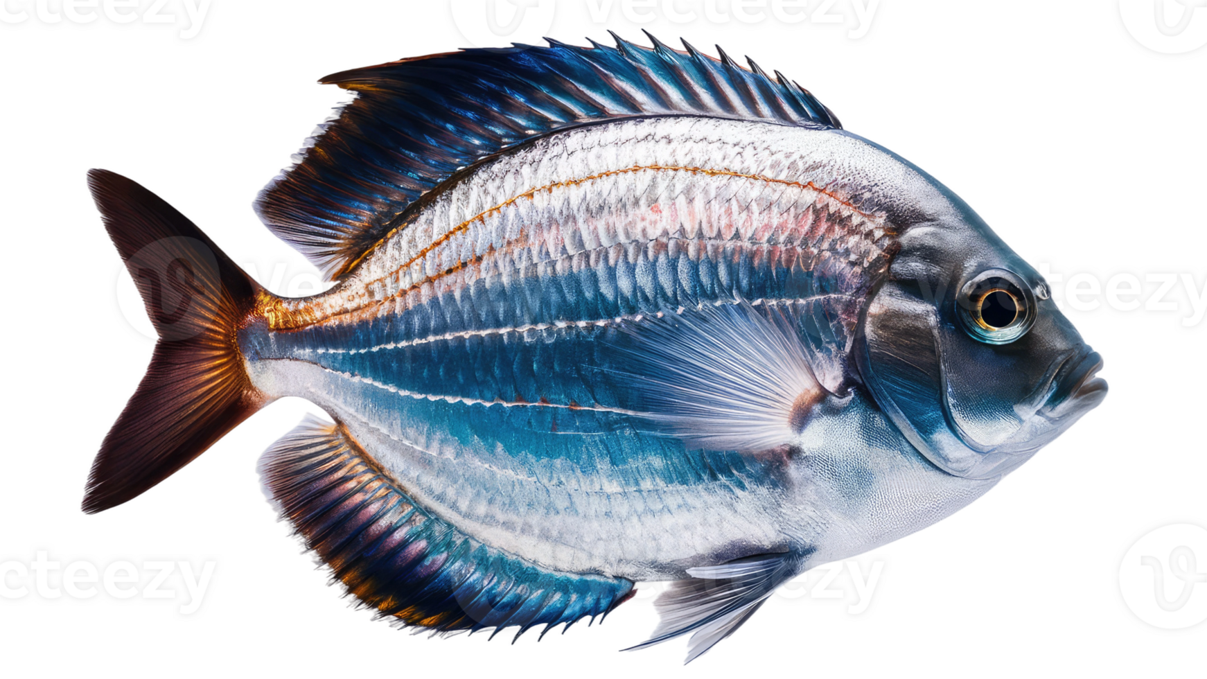 Scup Fish on Transparent Background png