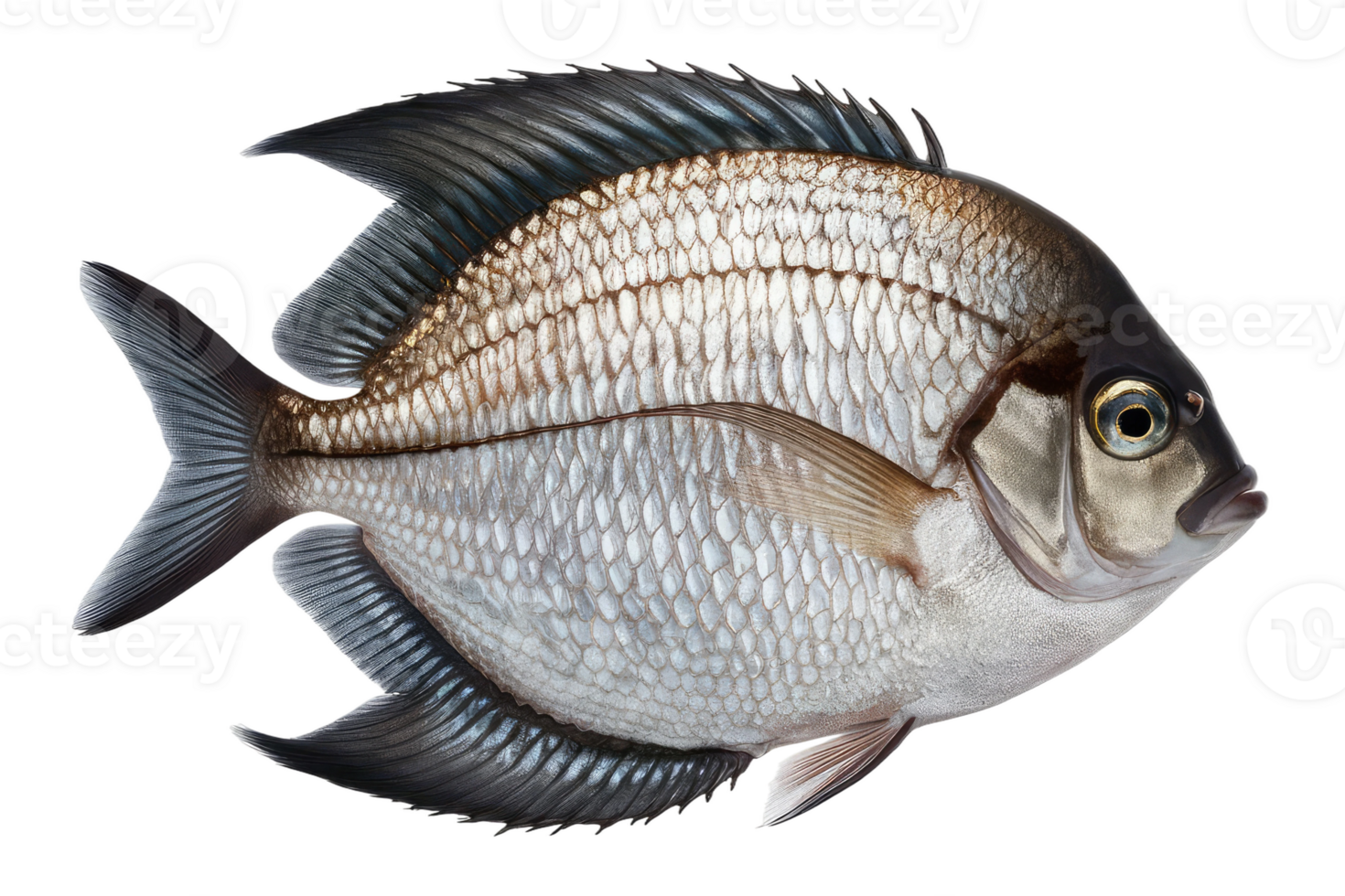 Scup Fish on Transparent Background png