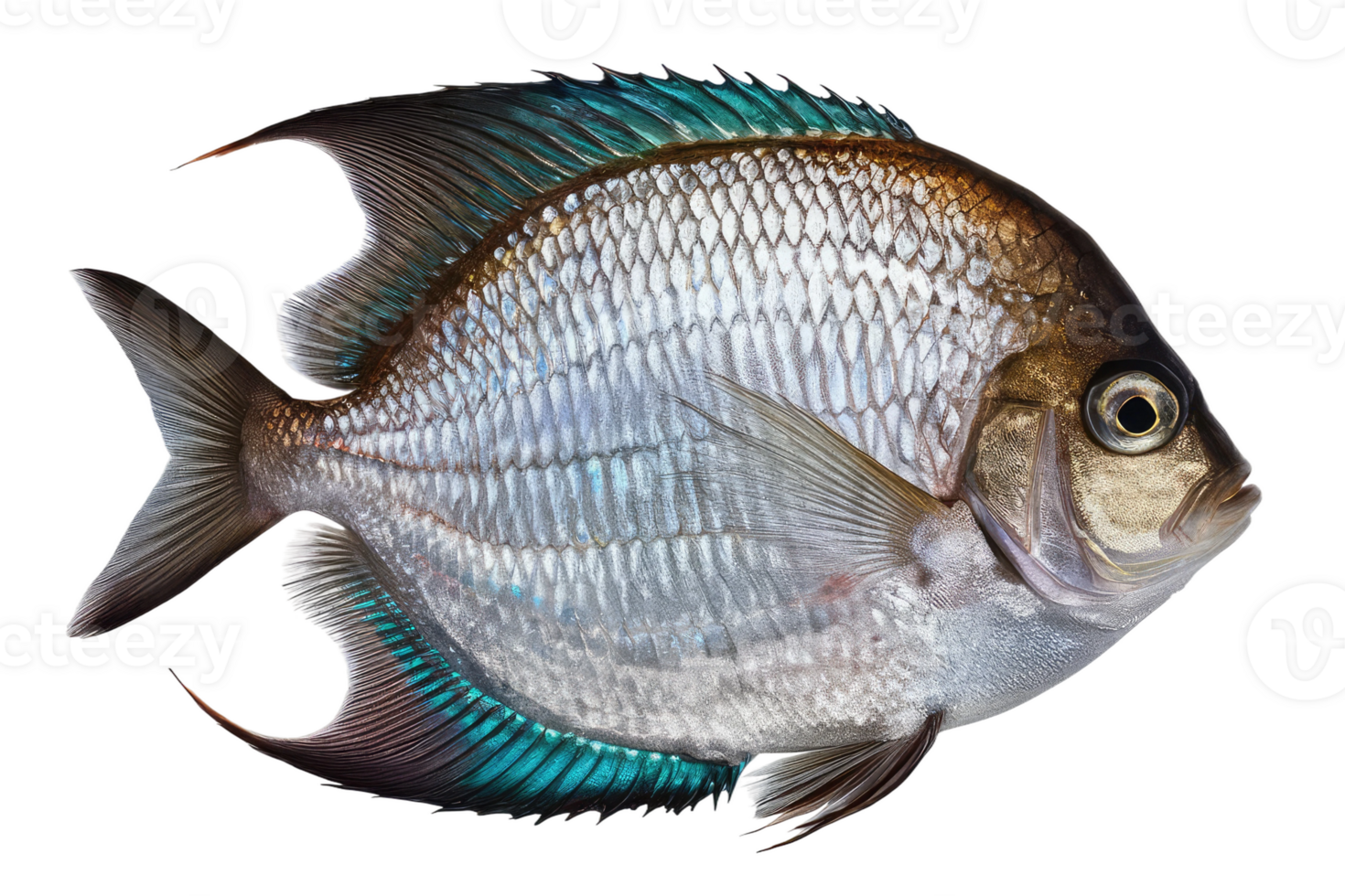 Scup Fish on Transparent Background png