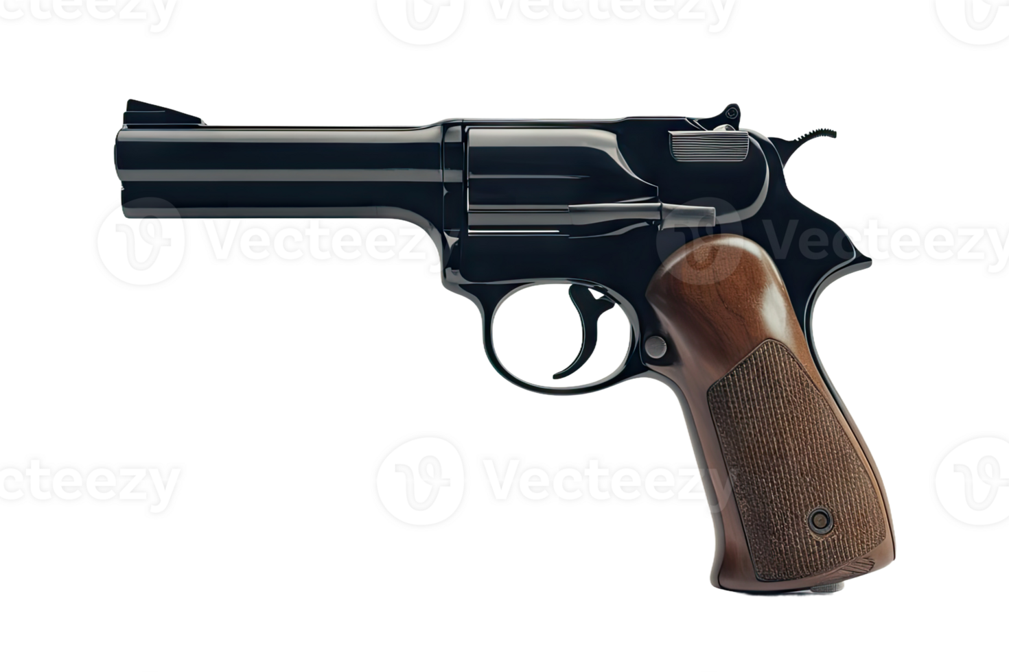 Close-up of a semi-automatic pistol png