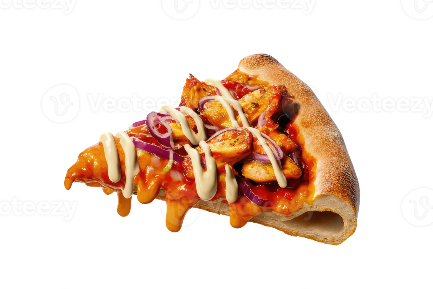 isolated pizza on transparent background png