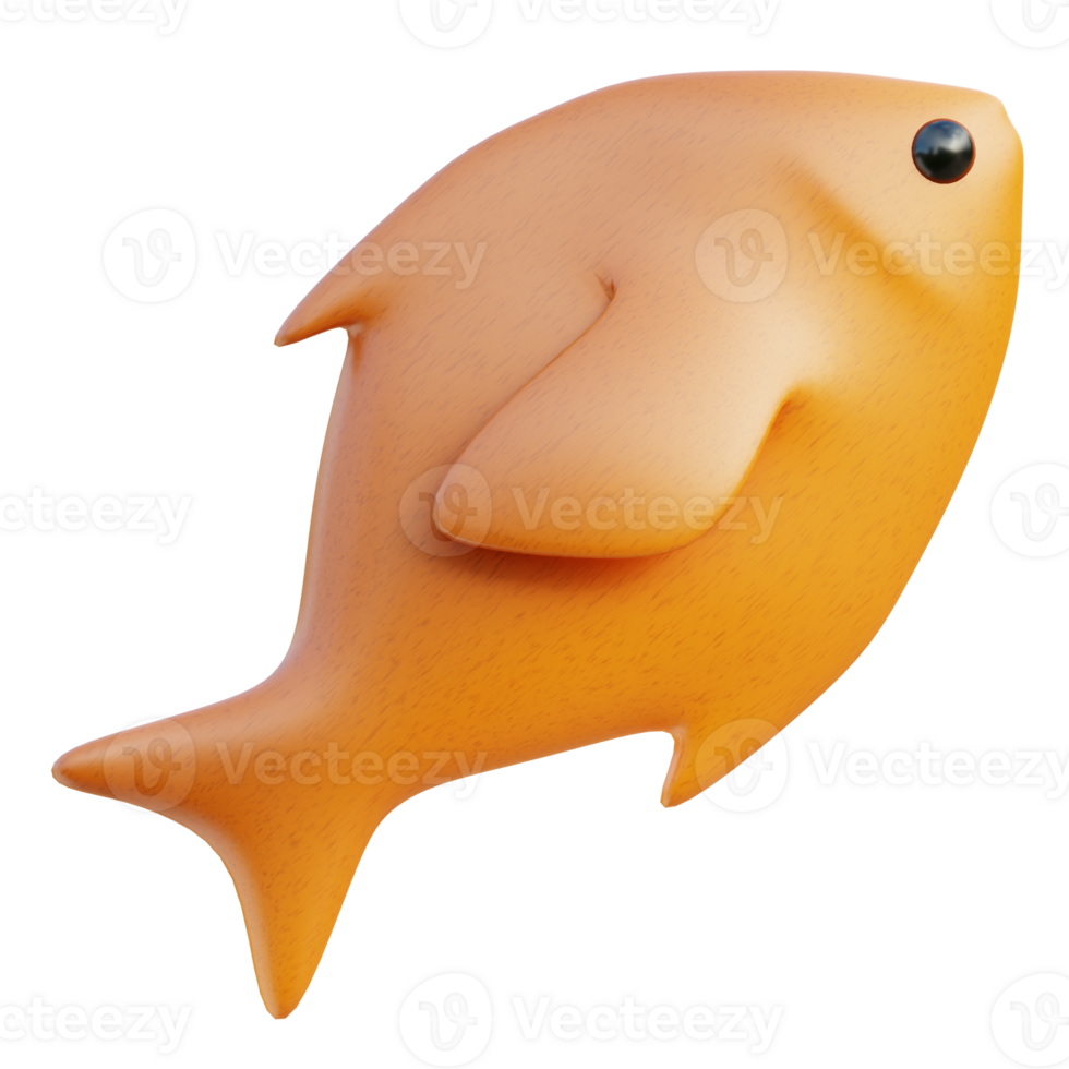 Fish 3d illustration png