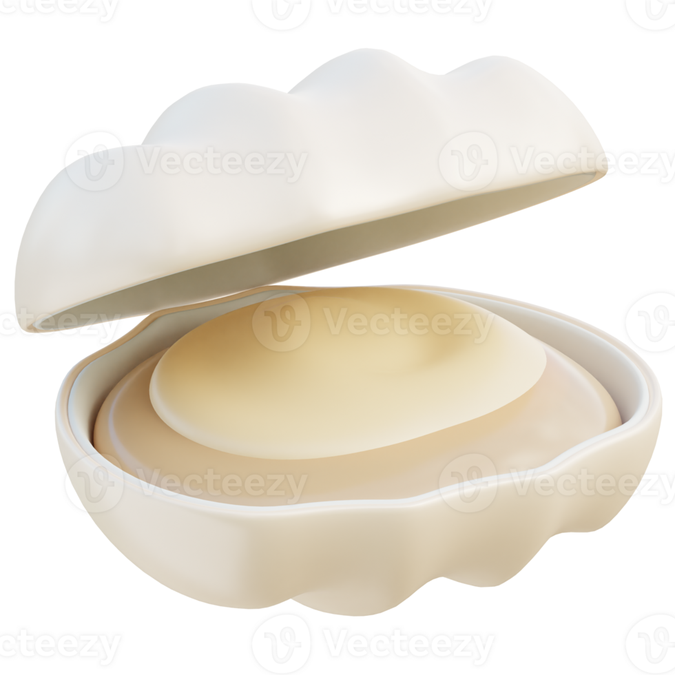 Shell 3d illustration png