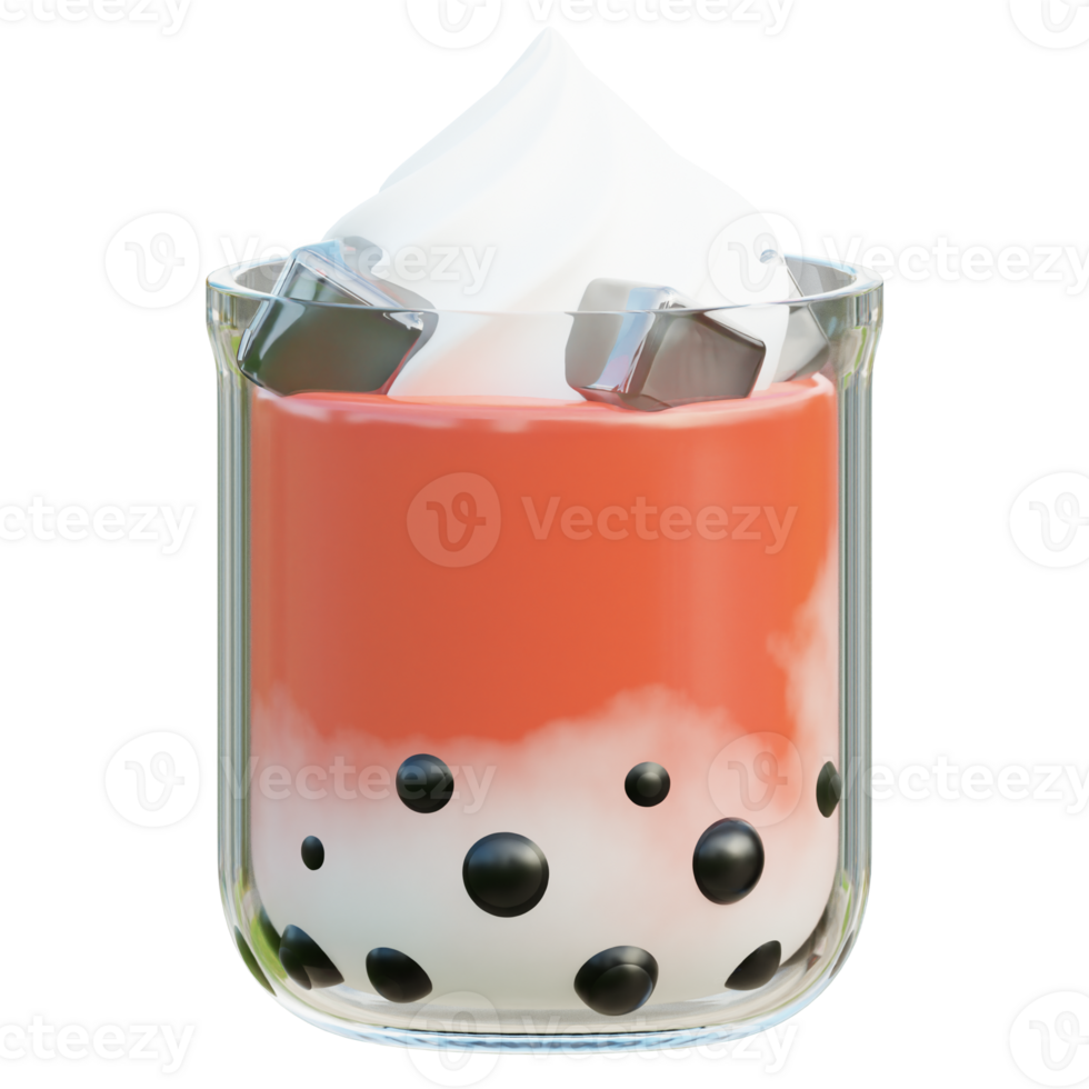 Red Velvet 3d illustration png