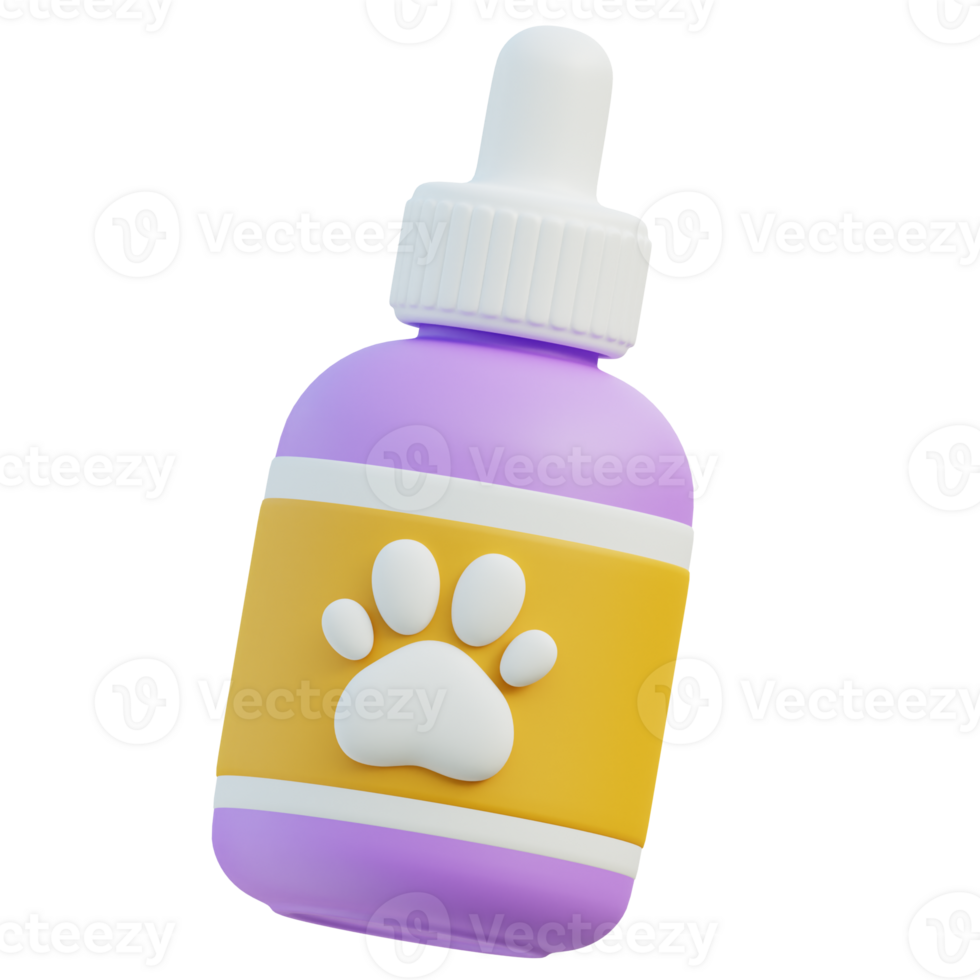 Pet Dropper 3d illustration png