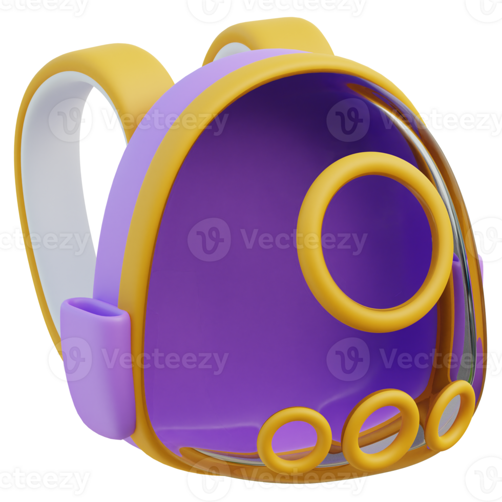 Pet Bag 3d illustration png