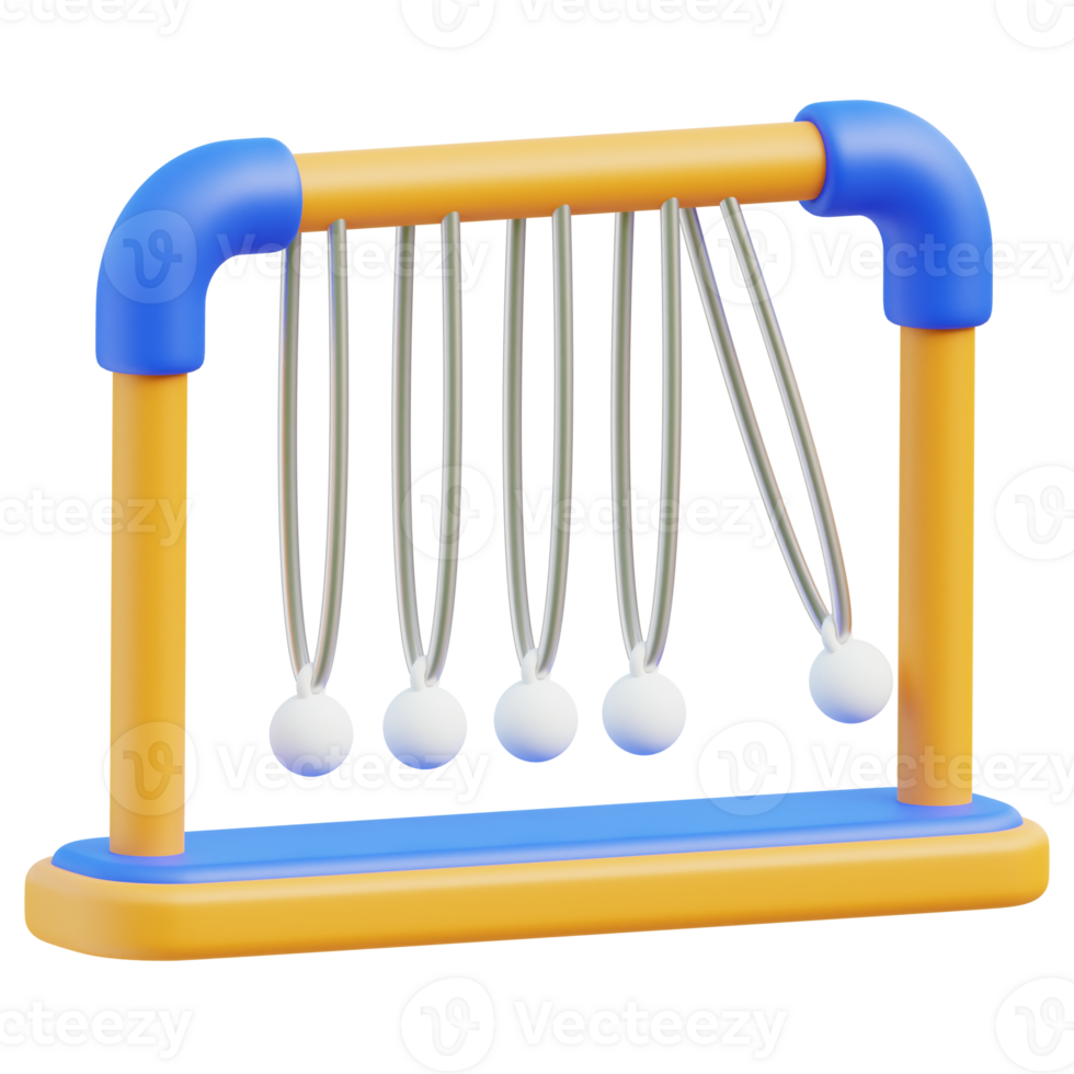 Pendulum 3d illustration png