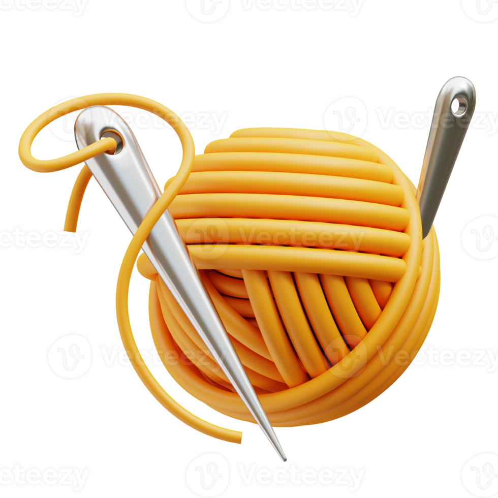 Needle 3d illustration png