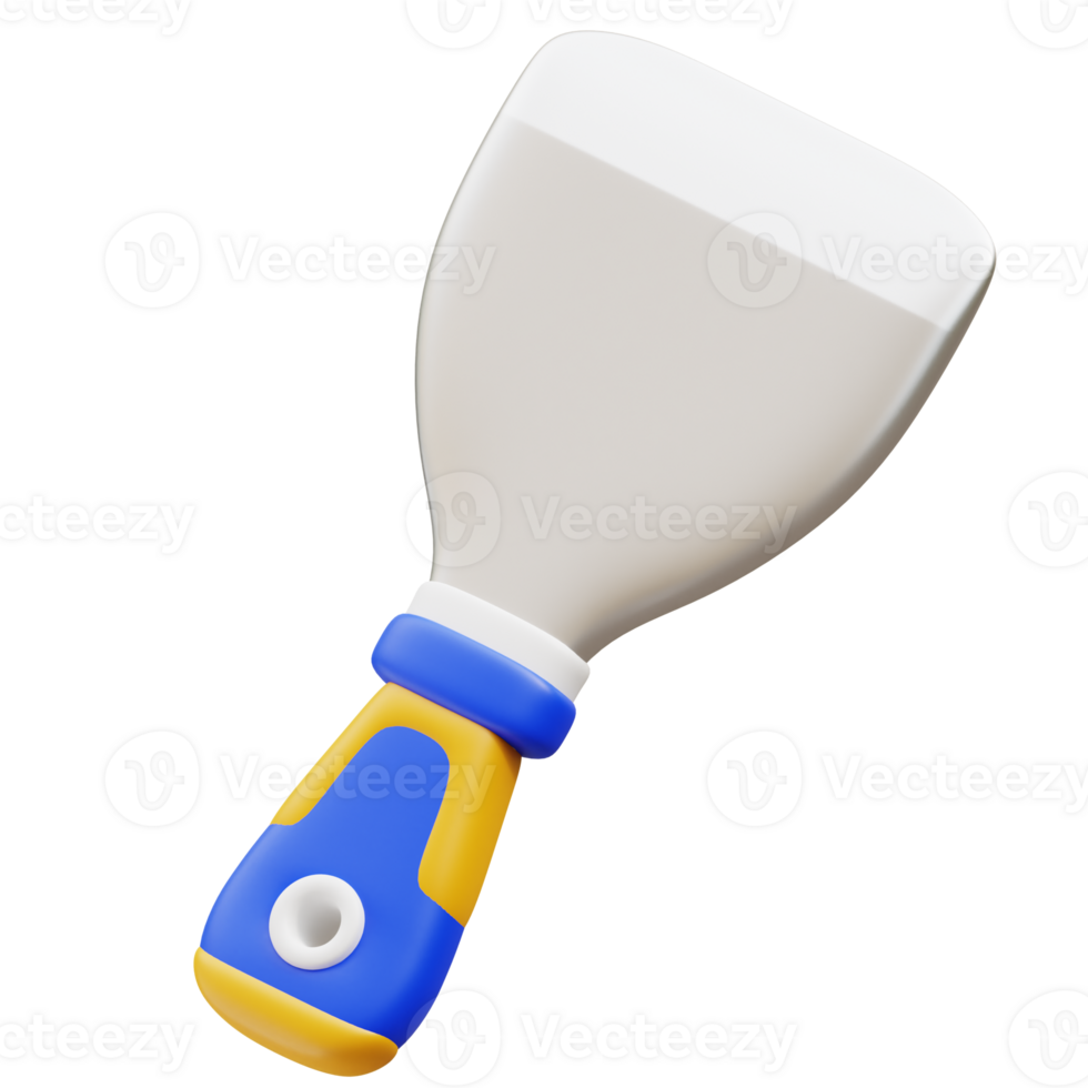 Scraper 3d illustration png
