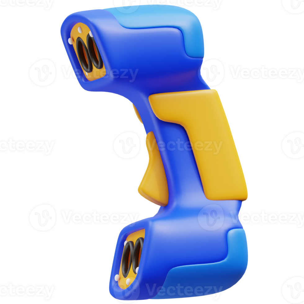 3D Scanner 3d illustration png