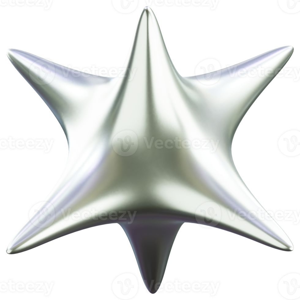 Abstract Shape 3d illustration png