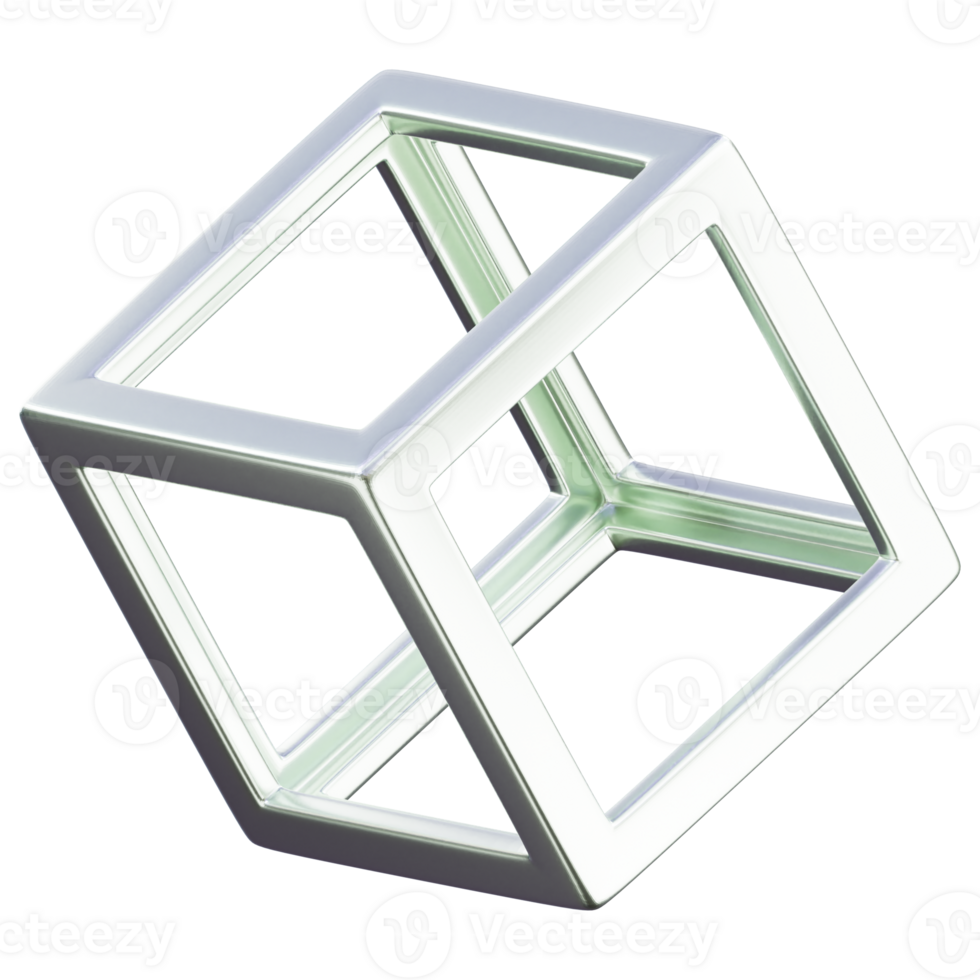 Y2k element 3d illustration png