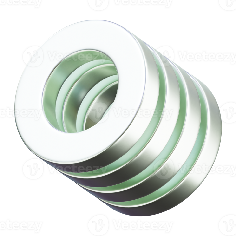 Y2k shape 3d illustration png