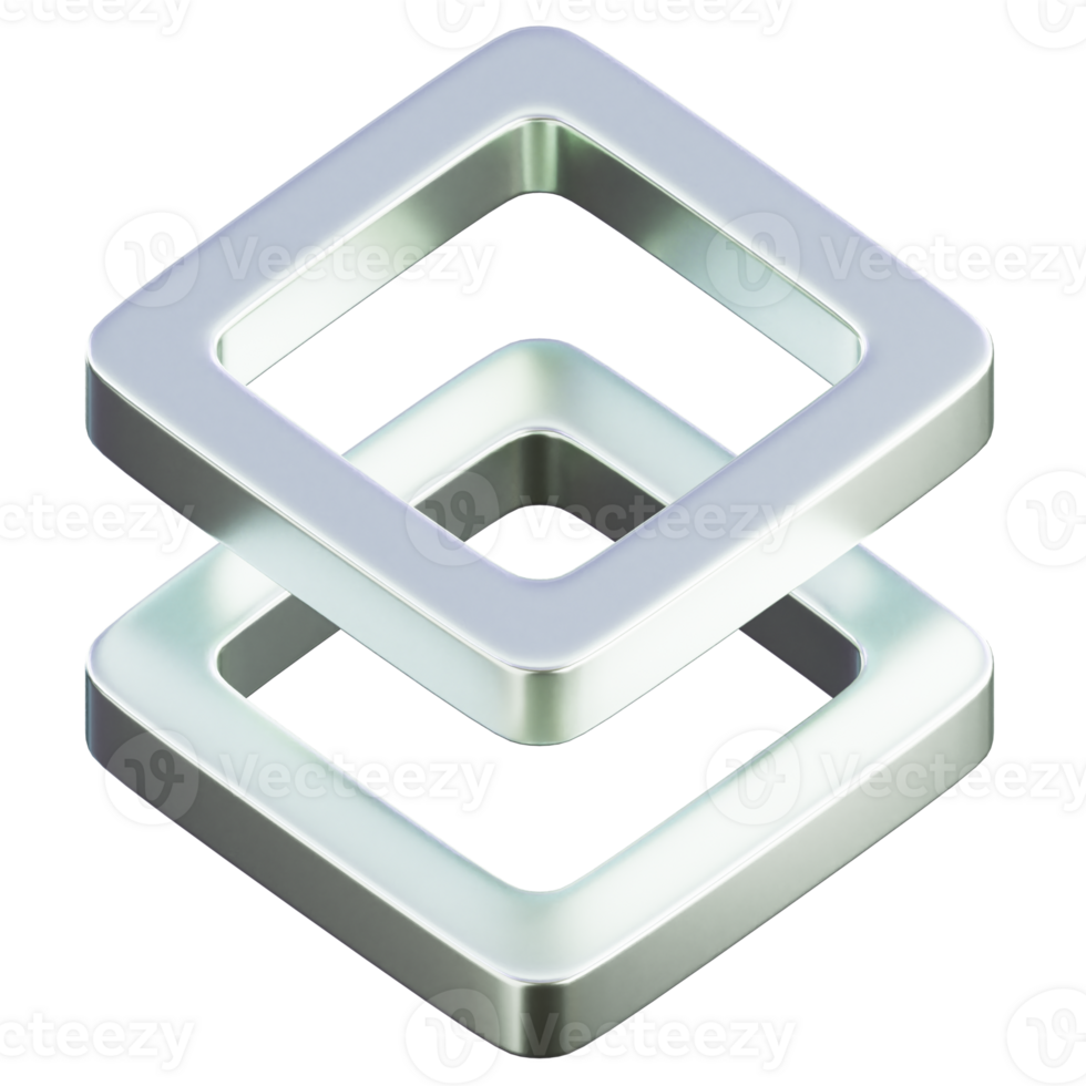 Y2k shape 3d illustration png