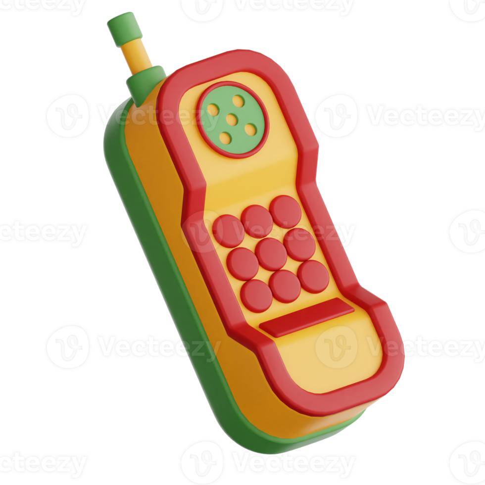 Mobile Phone 3d illustration png