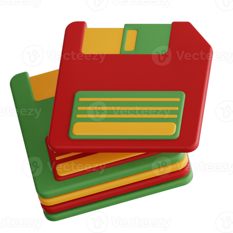 floppy disk 3d illustration png