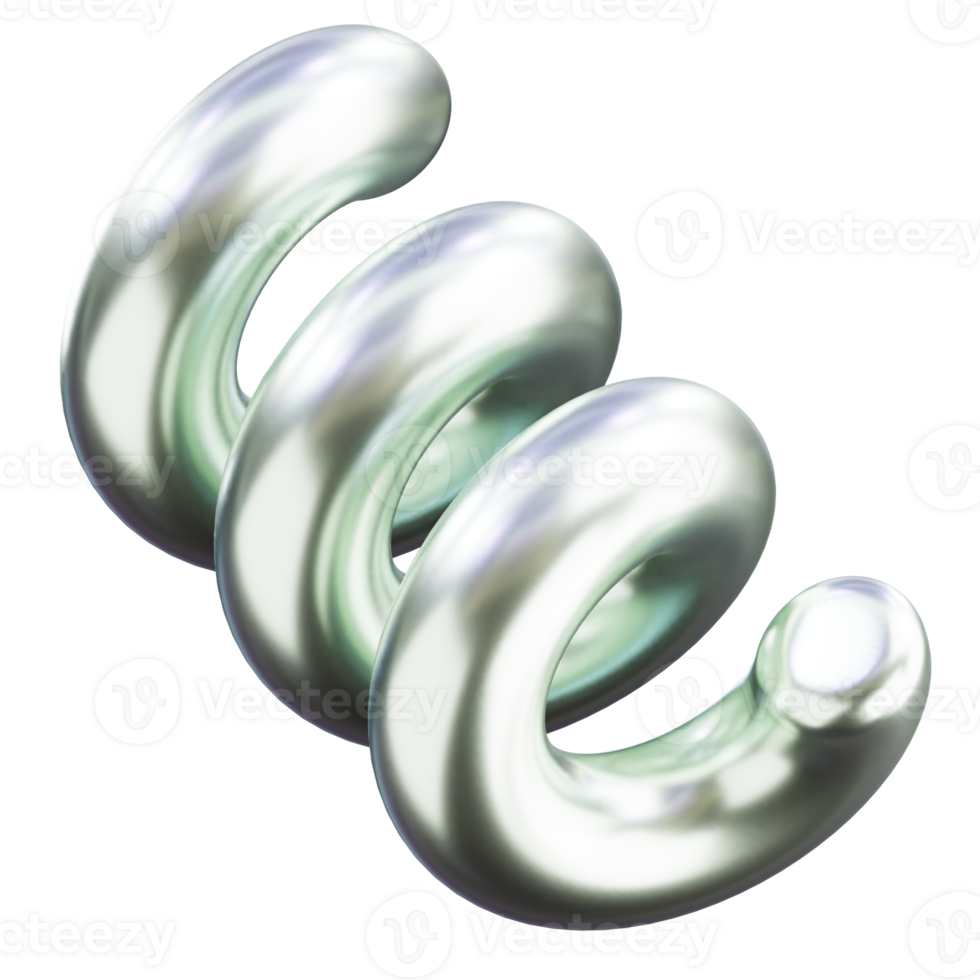 Abstract Shape 3d illustration png